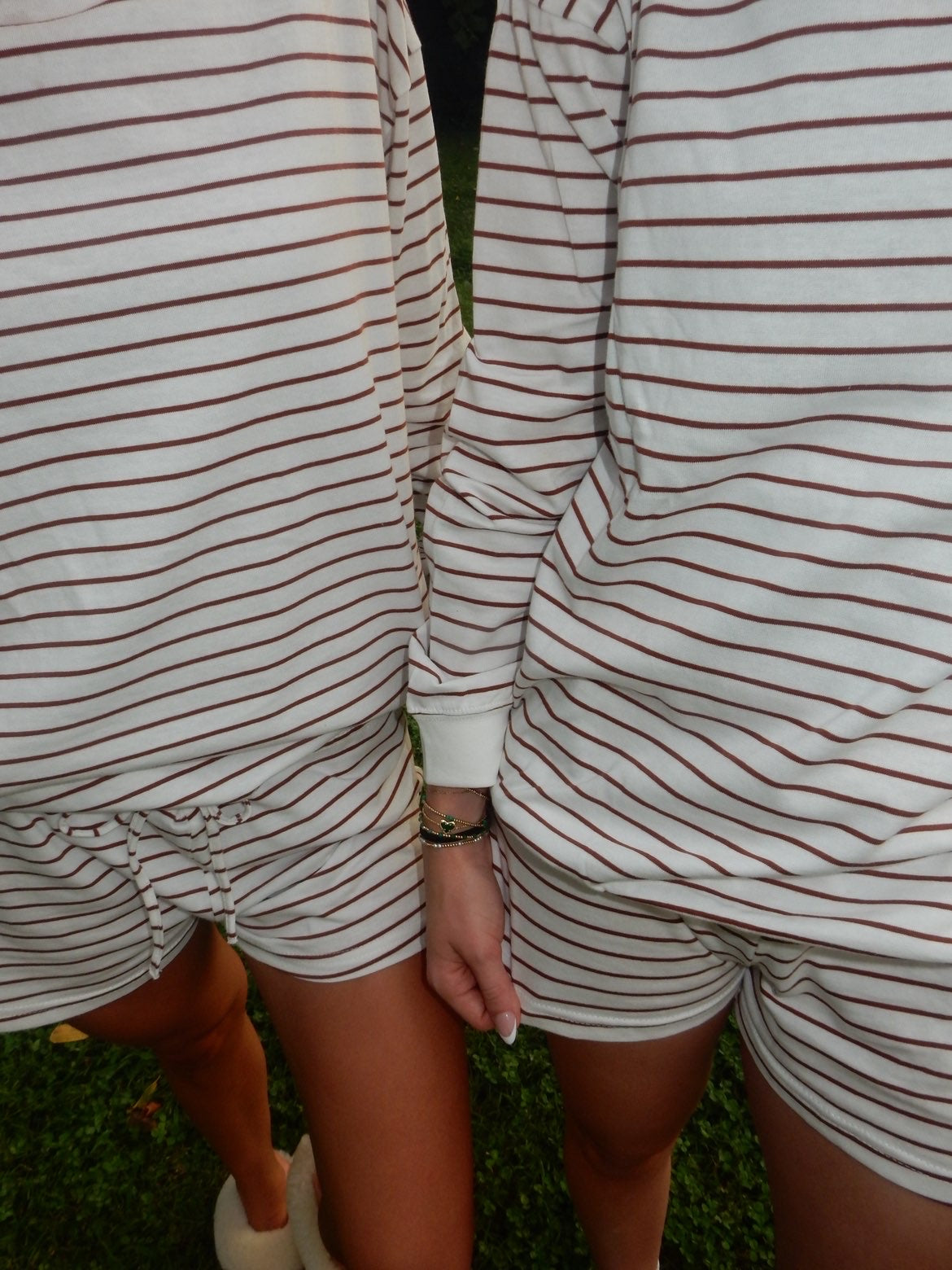 Striped Long Sleeve Set